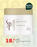 SP LUXE OIL keratin restore mask 400 ml